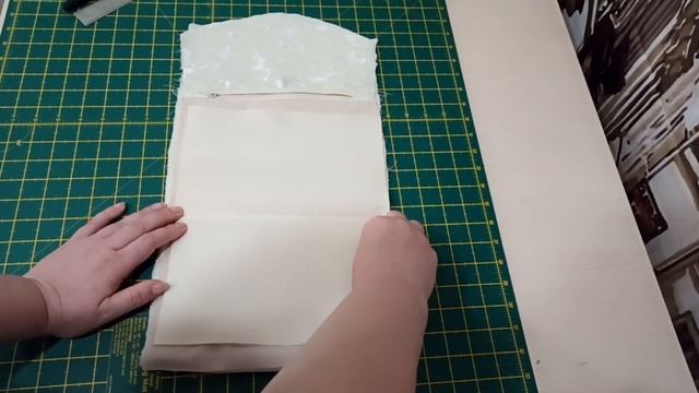 Маленький клатч из остатков ткани. смотреть онлайн