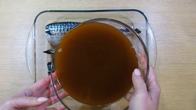 Скумбрия соленая в рассоле с чаем и луковой шелухой. Бесподобно вкусный посол!!! (salted mackerel)