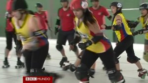 Roller Derby: las patinadoras "más rudas" de Colombia - BBC MUNDO