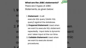 JDBC in Java | Basic java db connectivity @javasip-official