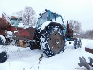 На МТЗ-80 за ДРОВАМИ по СУГРОБАМ