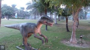 Развлечения в Дубае -Динозавры в парке Дубая. (Dinosaurs Park Dubai.)