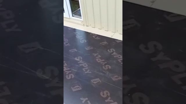 Лестница,площадка.Навес из поликарбоната. смотреть онлайн