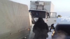 трасса Кызылорда Жезказган 25 февраля 2014