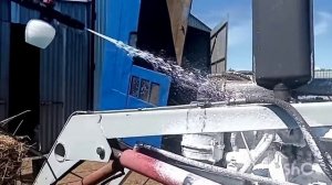 Работа пеногенератора.