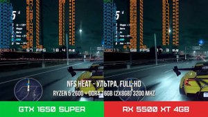 GTX 1650 Super VS RX 5500 XT 4gb - AMD Ryzen 5 2600 / Тесты в играх
