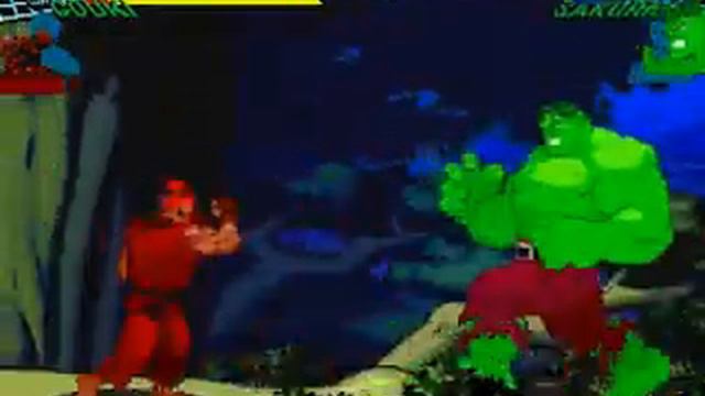 Marvel Super Heroes vs Street Fighter Japan SEGA SATURN HYPERSPIN NOT MINE VIDEOSJapan смотреть онлайн