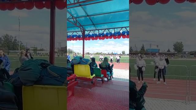 Челябинская область. Сосновский район. Село Долгодеревенское. Открытие стадиона "Олимп."