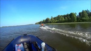 Лодка Касатка 335 +Марлин 9.9 VS Лодка Гладиатор 330+ Марлин 9.9