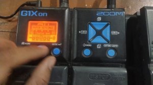 G1X On Zoom Chorus Tone  | #G1Xon  #processor   #guitar   #zoom