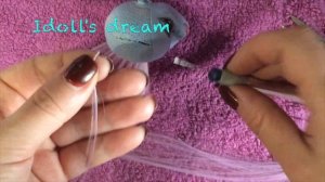 Как перепрошить волосы кукле Monster High. How to reflash hair doll