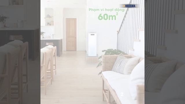 Không khí trong lành cùng Máy lọc không khí Hakawa HK-K3 смотреть онлайн