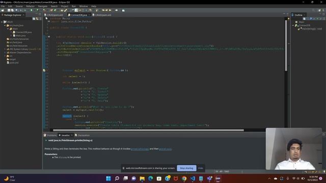 Connecting to an Astra Cloud Cassandra database from the Java program. смотреть онлайн