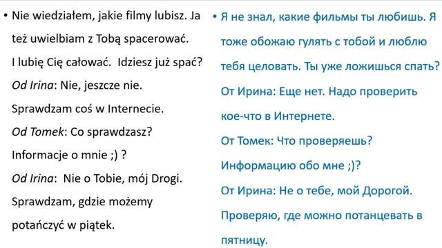 Зубрёжка! Польский язык Уровень А2 Урок 6 Польский разговорный Польские диалоги и тексты с переводо смотреть онлайн