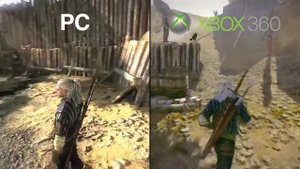 The Witcher 2 Xbox 360 vs PC comparison