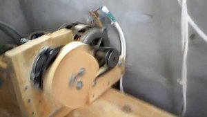 Макет точилки на базе помпы ВАЗа