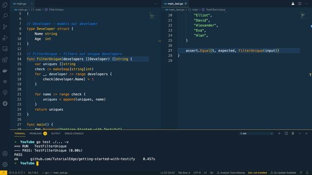 Getting Started with Testify - Improve your Go Testing! смотреть онлайн