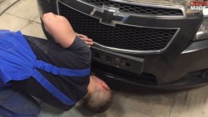 как снять передний бампер шевроле круз cruze chevrolet саня марк