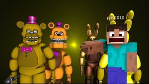 играю в майкрафт на карте 5 ночей в фредбер закусочная 1 ночь