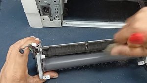 How to repair paper jam problem hp laserjet M501 printer (Both side print jam )