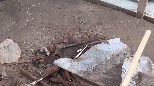 08.07.2017 Провал в земле и анонс видео про отмостку.