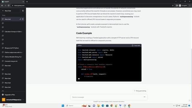Python multiprocessing with twisted s reactor смотреть онлайн