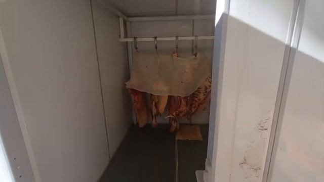 ОБЗОР КОМНАТЫ ДЛЯ РАЗДЕЛКИ ТУШИ в кфх Дик, делаем разделку туши, продаем мясо... июнь 21 года. смотреть онлайн