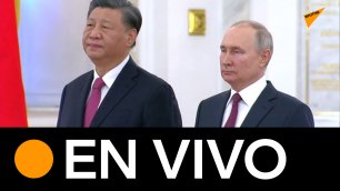 Rueda de prensa de Putin y Xi Jinping tras sus conversaciones en Moscú