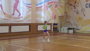 спортивная аэробика Гладунов Сергей. соло мальчики 9-11