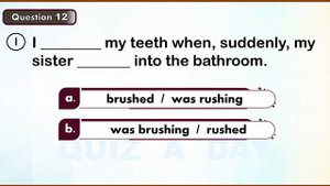 Past Simple Tense Vs Past Continuous Tense/ 15 Questions / Explanatory notes