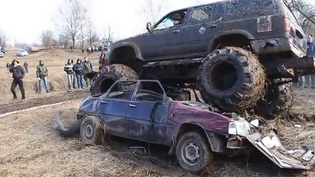 Раздовление Оды на Бигфуте 18.04.2015 Александров. смотреть онлайн