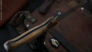 Марычев складной нож Актай (95х18, орех)