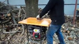 Бензиновая циркулярка.