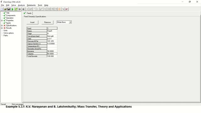 Distillation in ChemSep/COCO смотреть онлайн