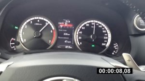 Lexus NX 200t F Sport acceleration 0-100