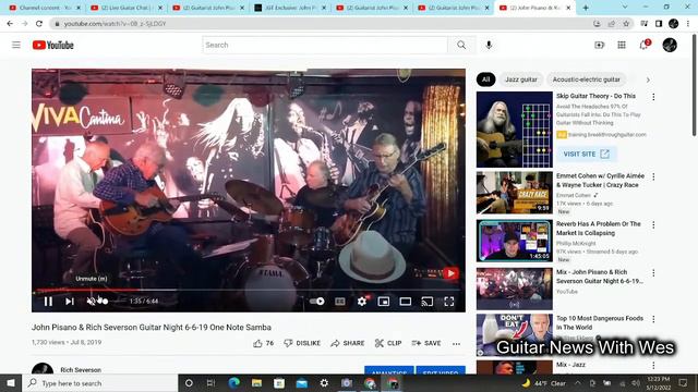 News | John Mayer's Klon Centaur Surprise | John Pisano: One More Guitar Night? | New 'Smart' Guita смотреть онлайн