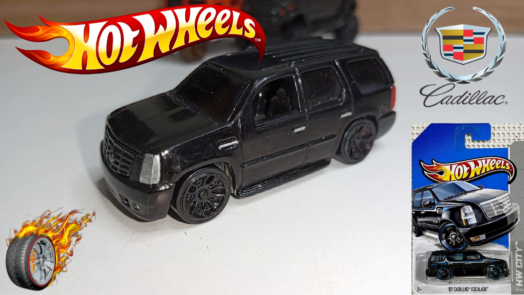 Custom Hot Wheels 07 Cadillac Escalade HW City 6/250