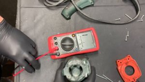 Принесли перфоратор на диагностику Metabo KHE 2644