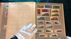 Моя коллекция марок СССР. Альбом №1. "Техника и Космос"