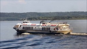 Метеор 249 отправляется из Тетюш в Казань 29 07 2016г