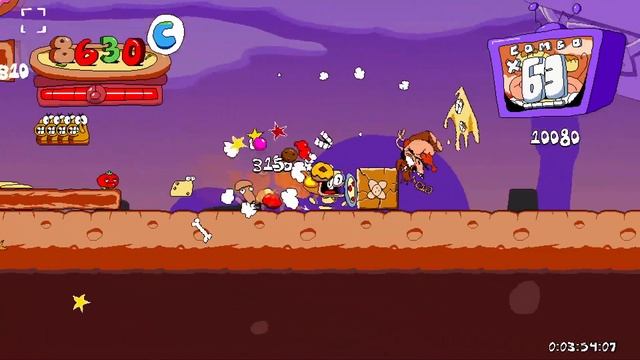 Pizza Tower Demo 3 - Oregano Mirage P Rank (Pizzelle) смотреть онлайн