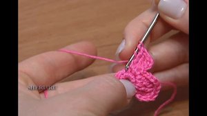 ВЯЖЕМ ЦВЕТОК Урок 28 Часть 2