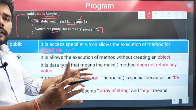 Basic Program Structure | BLUEJ Installation | Print v/s Println | JAVA Programming PART - 4 | veps
