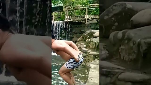 Crystal clear spring water #Laboymotovlog #Hiddenspringresort #infantaquezon смотреть онлайн