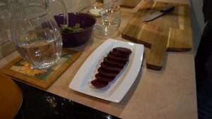 Салат из свеклы с творогом