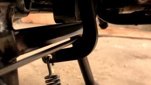 Центральная подножка BMW F650CS/Central footrest BMW F650CS