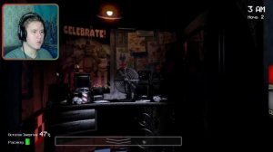 МИШКА ФРЕДДИ ДОБРАЛСЯ И ДО МЕНЯ ⇶  УЧИМСЯ ИГРАТЬ ⇶  Прохождение Five Nights at Freddy's 1 №1