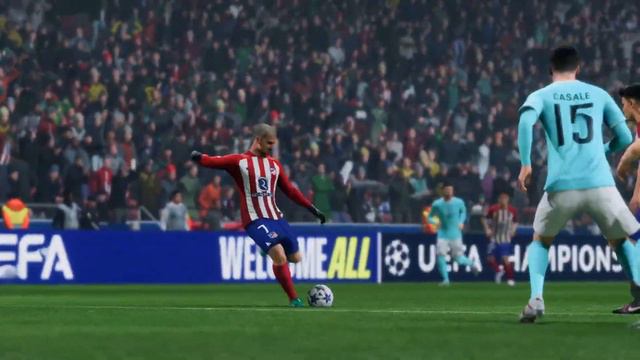 Griezmann goal grands Atletico PERFECT start! 💪| Atletico Madrid 1-0 Lazio | FC24 UCL Highlights