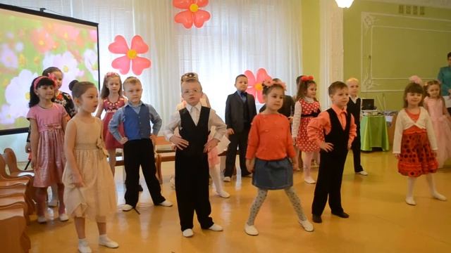 Песенка про весну, утренник 8 Марта, старшая группа