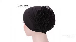 Покрытие-Хиджаб  с красивой розой!! Приятный хлопок на лето с AliExpress -